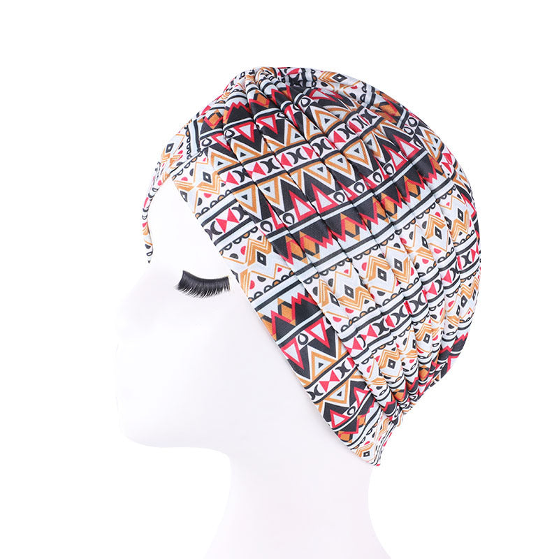 Women Fashion Hijab Cross Indian Hat