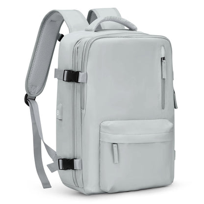 Fashionable travel backpack with large capacity