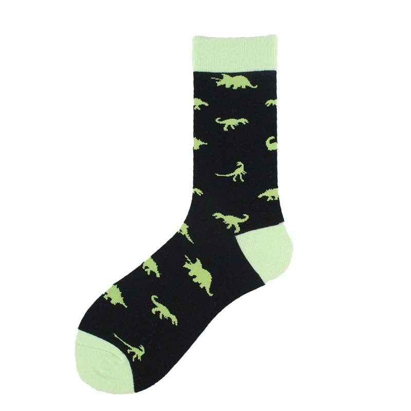 Jacquard Tube Socks Cartoon Fox Penguin