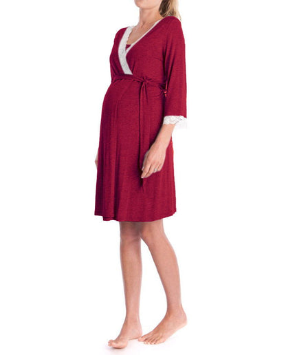 Pregnant Women Nightdress Maternity Nightwear