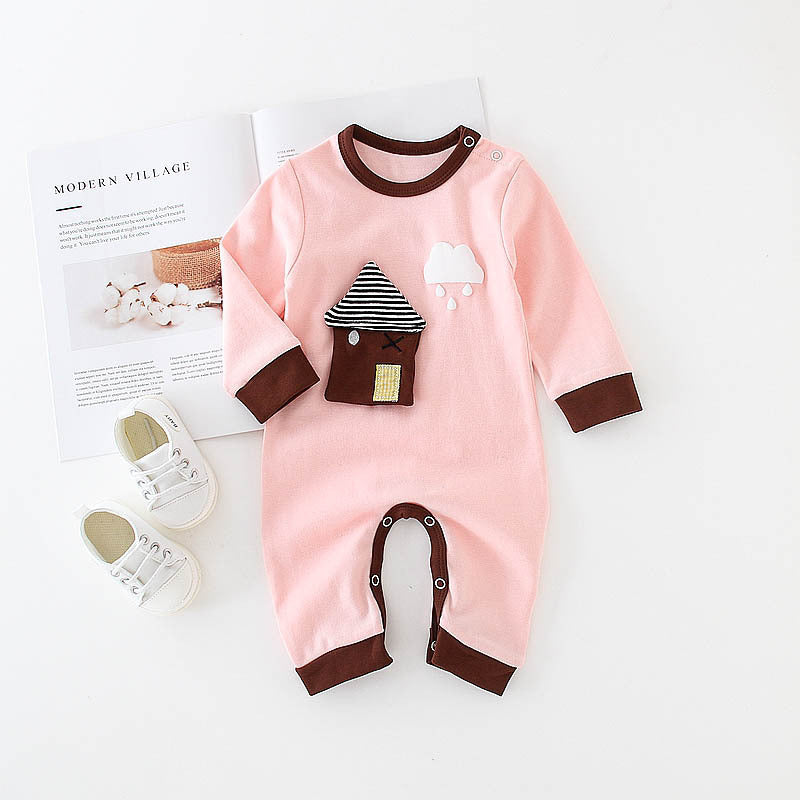 Baby cotton onesie for babies