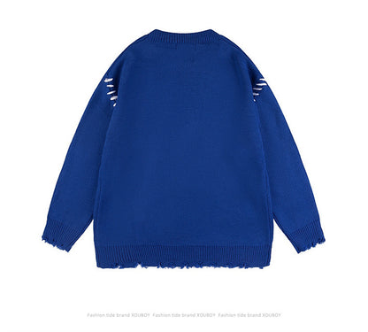 Lazy Loose Edition Casual Sweater Knitwear for Men and Women