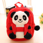 Cartoon Panda Plush School Bag for Kids