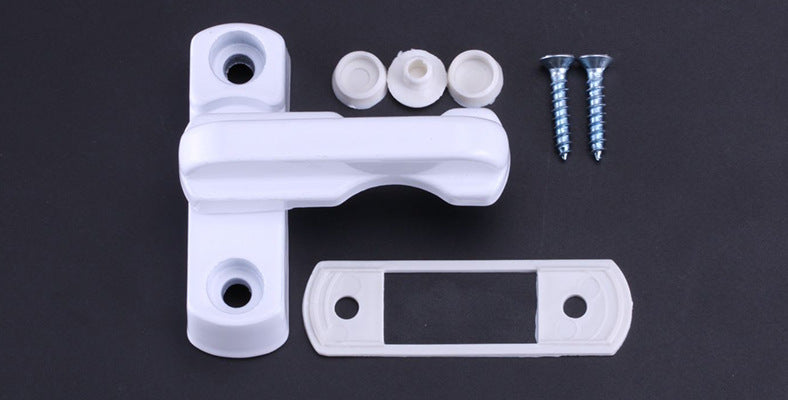 T-lock plastic steel side hung door window lock buckle security lock