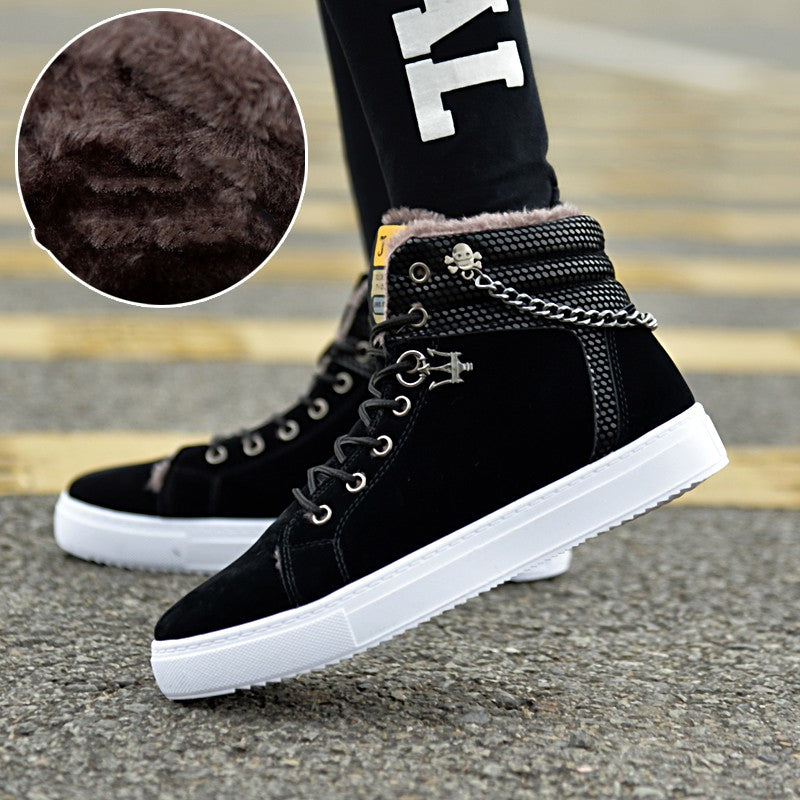 Casual Fashion Sneakers Herren-Sneaker mit Fleece-Futter