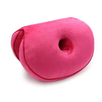 Multifunctional plush lovely hip pillow