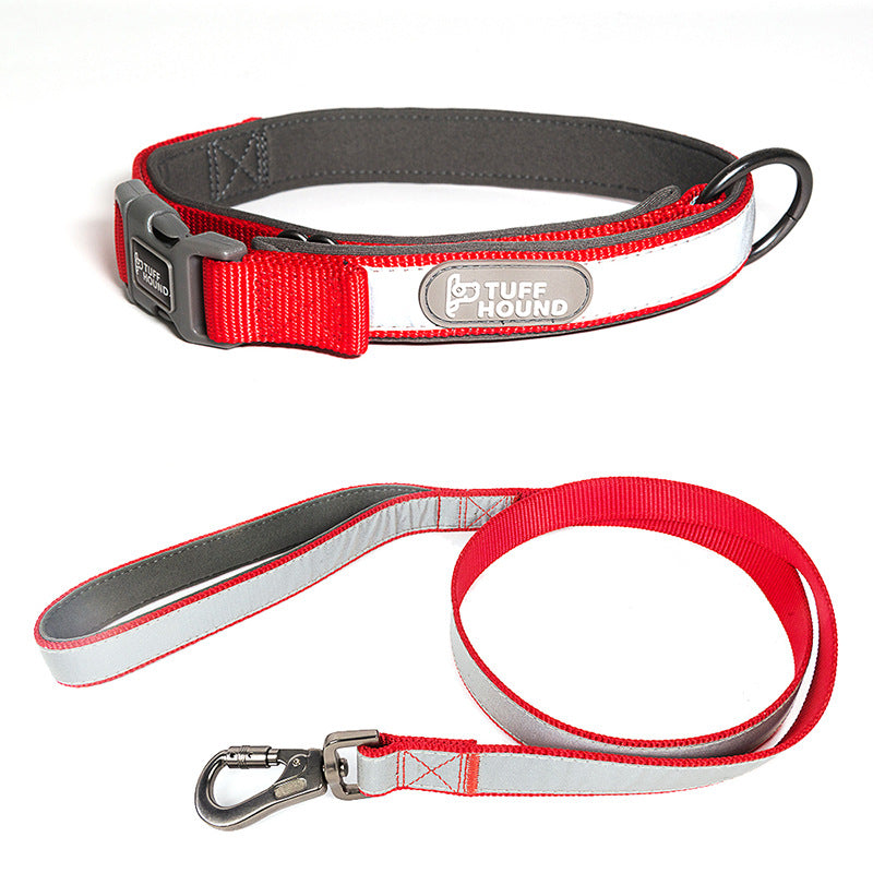 Dog Collar Pet Products Reflective Full Neck Traction Kit
