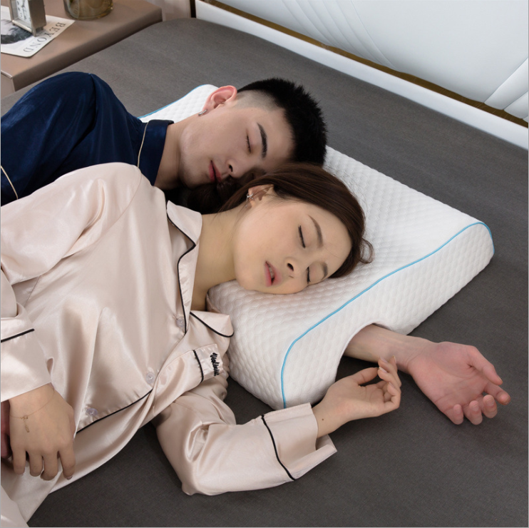 Couples Arched Cuddle With Slow Rebound Memory Foam For Arm Rest Hand Pillow