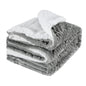 Thickened flannel lambswool composite double blanket leisure blanket gift blanket