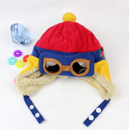 Aviator Goggles Lei Feng Hat