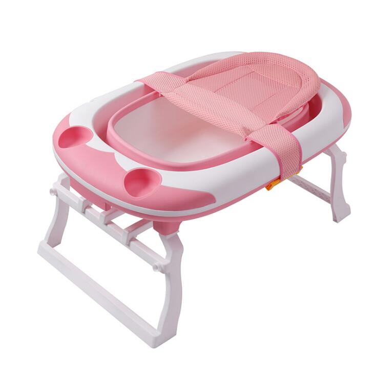 Baby folding bath large can sit in a thick bathtub