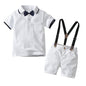 Boys shirt suit with bow tie