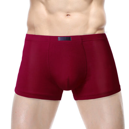 Breathable casual boxer shorts for men