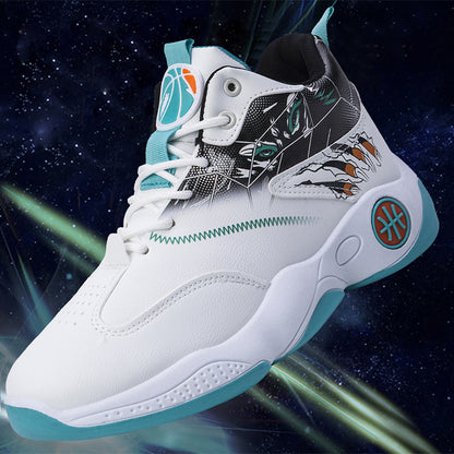 Breathable high-top basketball shoes