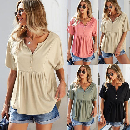 Fashionable leisure holiday long shirt