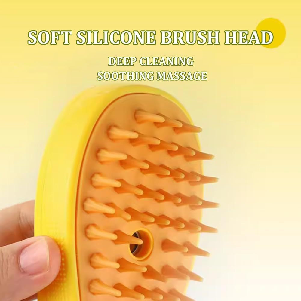 Electric Spray Massage Comb for Pet Steam Brush