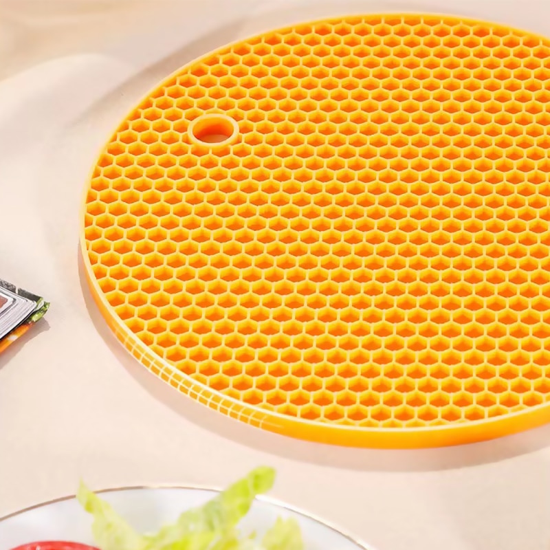 25 Styles Silicone mat 230 °c heat resistant Potholder Dining Table Placemat non-slip pot holder cup coaster kitchen accessories