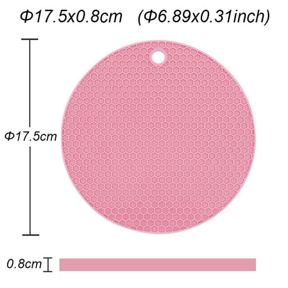 25 Styles Silicone mat 230 °c heat resistant Potholder Dining Table Placemat non-slip pot holder cup coaster kitchen accessories