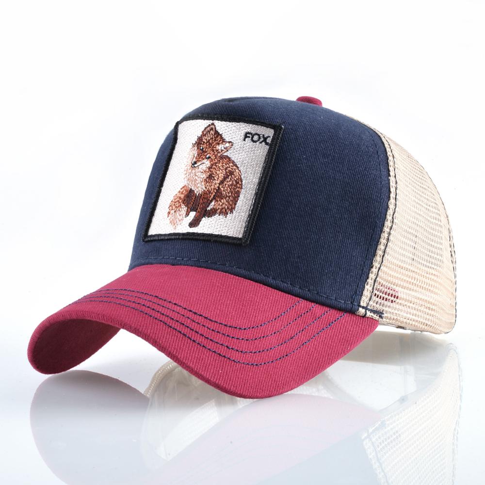 Fashion Animals Embroidery Baseball Caps