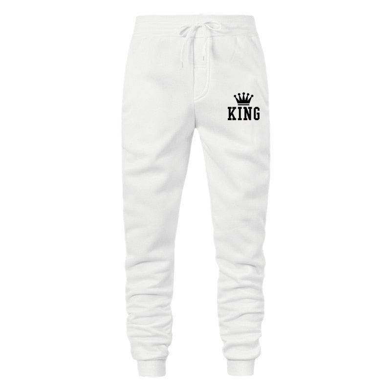 King Tracksuit Men Sets Winter Hoodies Pants 2 Piece Running Hoodies Men Autumn Sweatshirt Sport Joggers Sweatpants Suit Male