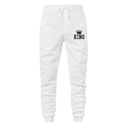 King Tracksuit Men Sets Winter Hoodies Pants 2 Piece Running Hoodies Men Autumn Sweatshirt Sport Joggers Sweatpants Suit Male