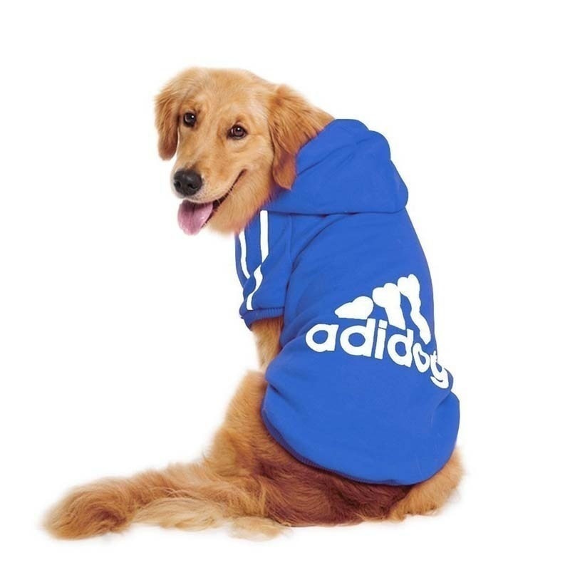 Winter Hund Kleidung Adidog Sport Hoodies Sweatshirts Warme Mantel Kleidung