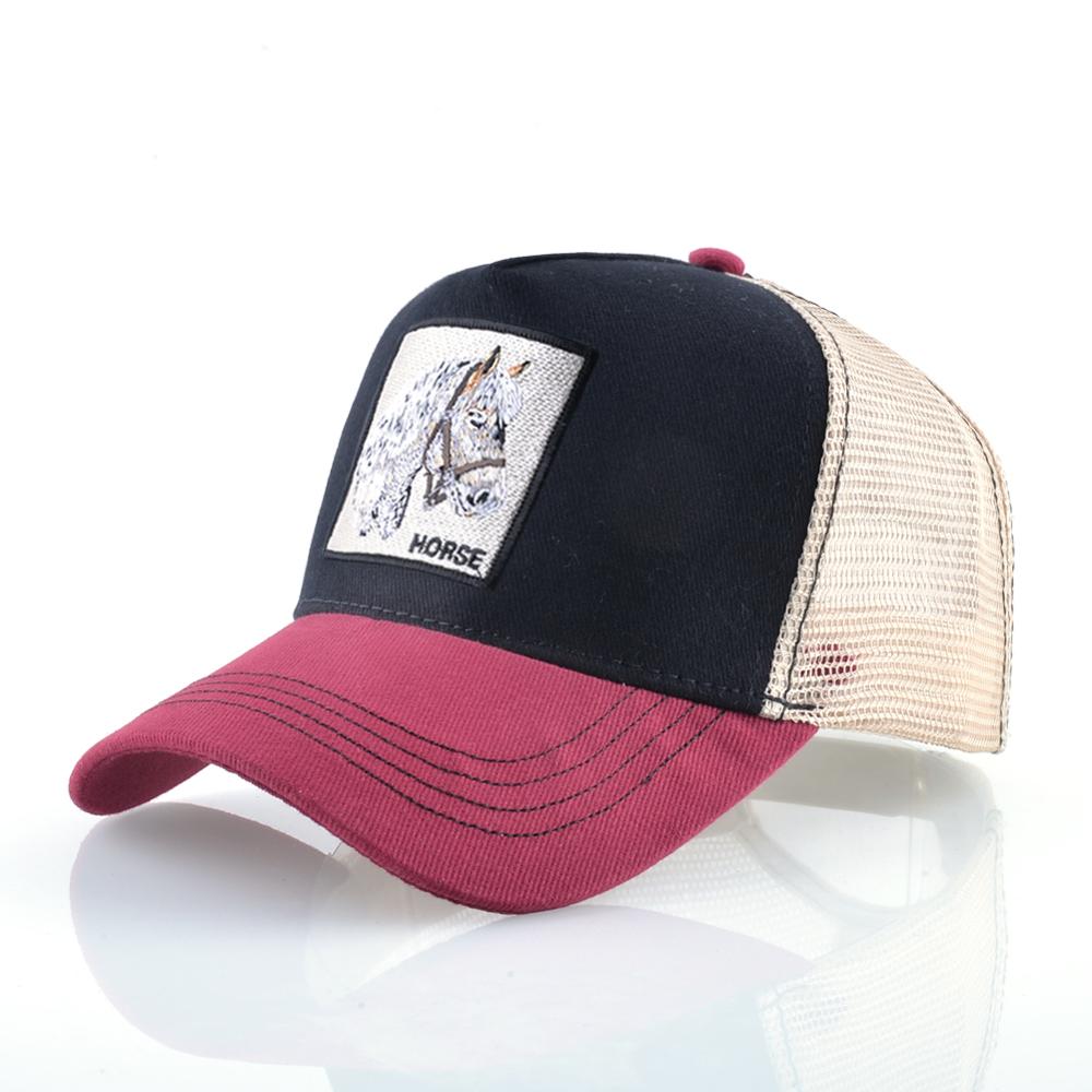 Mode Tiere Stickerei Baseball Caps