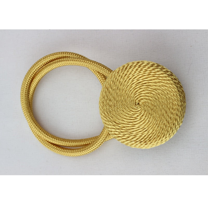 1PC Magnetic Curtain Tieback Home