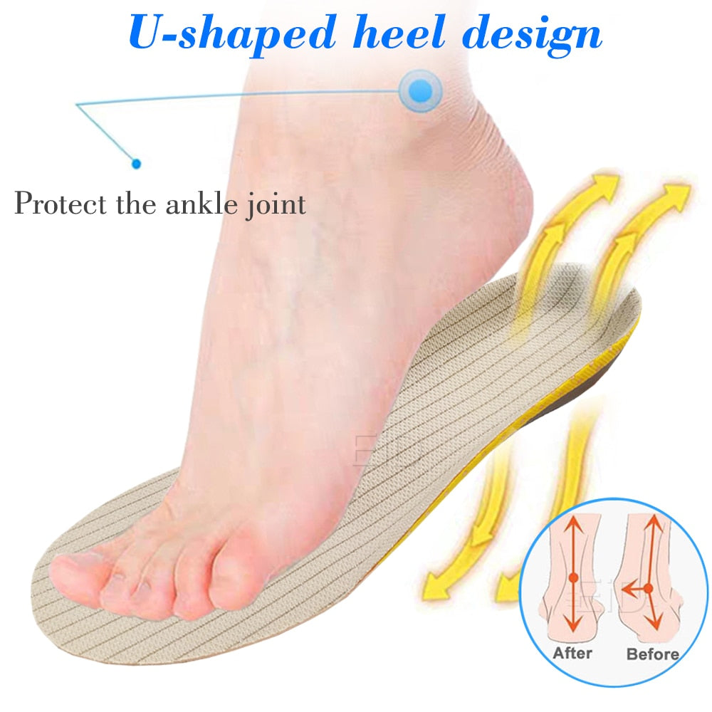 Premium Orthotic Gel Insoles Orthopedic