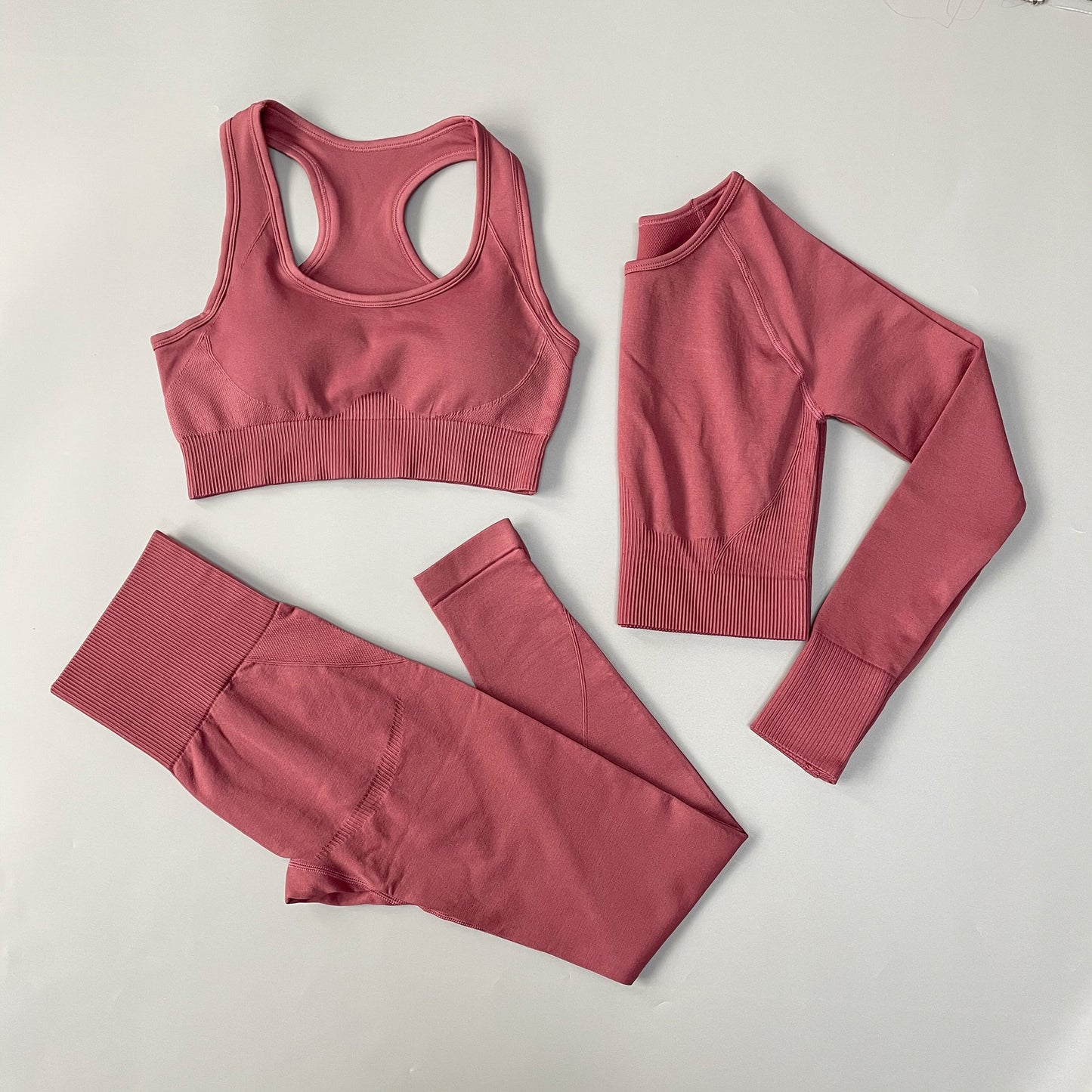 Fitness Women Yoga Set Seamless Sportswear Workout