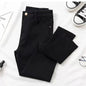 New Women Jeans 2023 Autumn Elastic Pencil Pants High Waist Ladies Tight Clothes Slim Fit Casual Skinny Denim Trousers Women