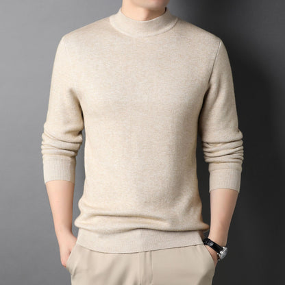 brand new men's cashmere sweater half turtleneck