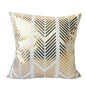 Bronzing Cushion Cover Decorative Pillows Pineapple Eye Geometric Gold Pillow Case Luxury Sofa Cushions Home Chair Cojin 45*45cm