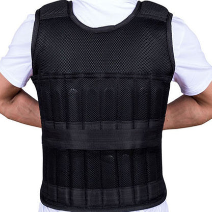 New 15/35KG Adjustable Loading Weight Vest Boxing Training