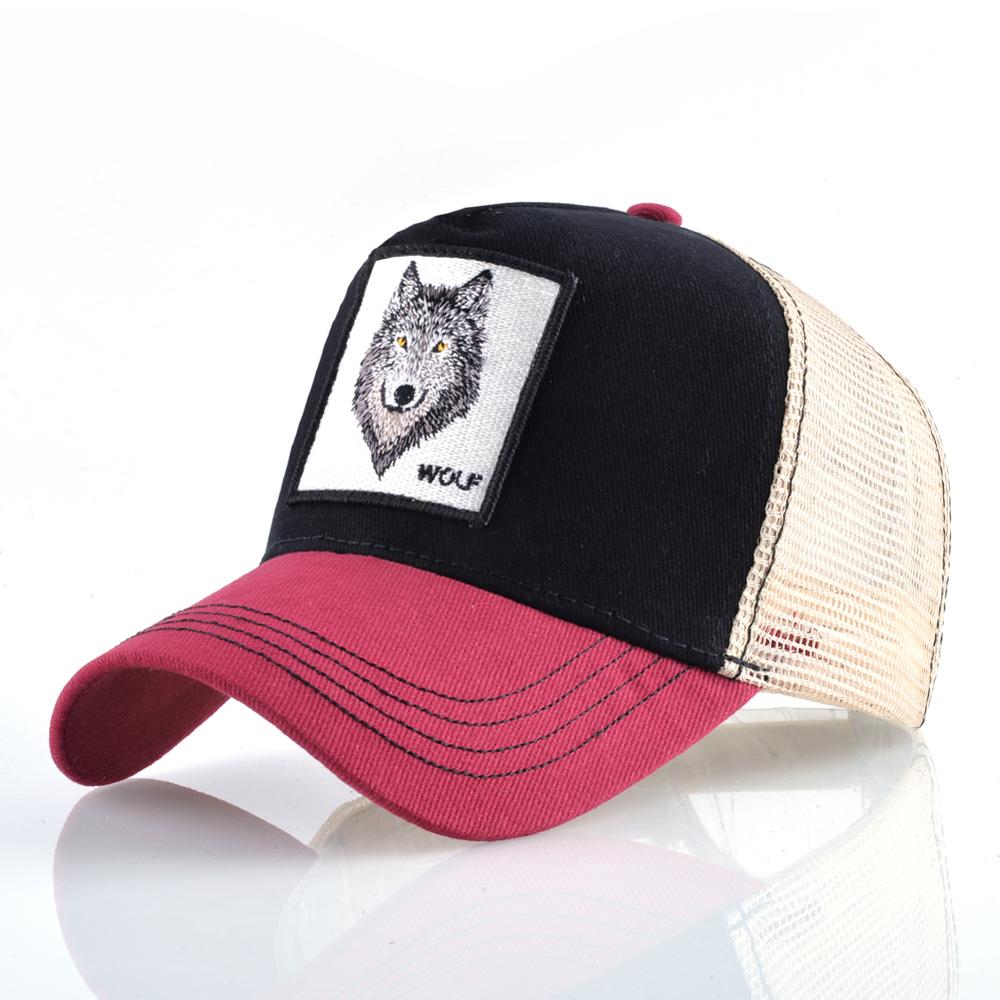 Mode Tiere Stickerei Baseball Caps