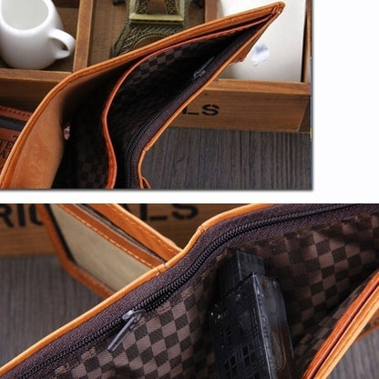 Leather Men Wallet 2023 Dollar Price Wallet Casual Clutch Purse Bag Credit Card Holder Fashion New billetera hombre