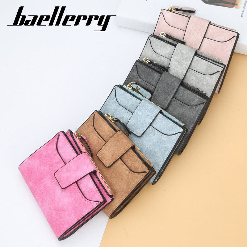 Fashion Women Wallets Free Name Engraving New Small Wallets Zipper PU Leather Quality Female Purse Card Holder Wallet