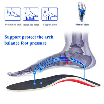 Orthotic Insole Arch Support Flatfoot Orthopedic