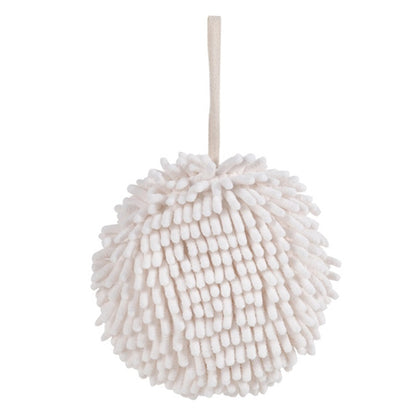 Chenille Hand Handtücher Küche Bad Hand Handtuch Ball mit Hänge Loops Schnell Trockenen Weichen, Saugfähigen Mikrofaser Handtücher