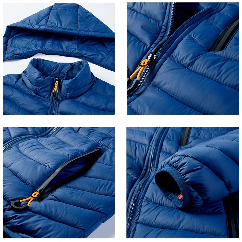 Winter Warm Waterproof Jacket Men 2023
