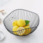 Artist modern Nordic home tablewares metal dry fruit plate for baby snack fruit bowl iron craft frutero metalico