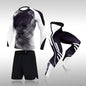 3 Pcs Set Men's Workout Sport Suit Gym Fitness Compression