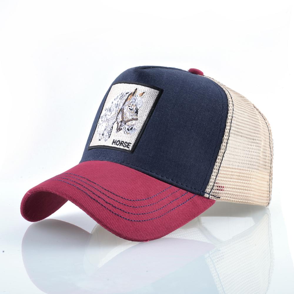 Mode Tiere Stickerei Baseball Caps