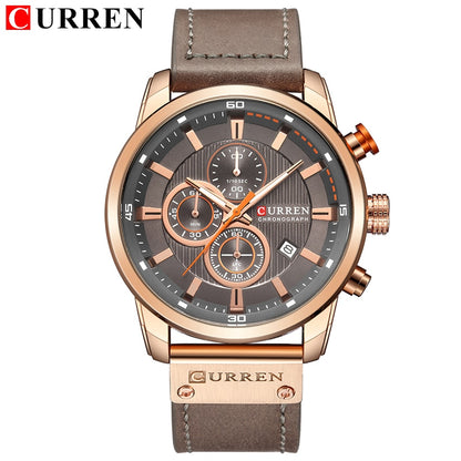 Curren Fashion Date Quartz Men Watches Top Brand