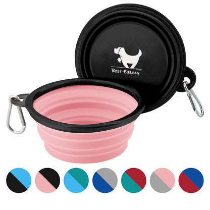 350ML/1000ML 1PC Foldable Dog Bowls for Travel Dog Portable Water Bowl