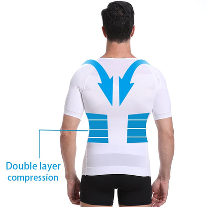 Classix Men Body Toning T-Shirt Slimming Body Shaper Corrective