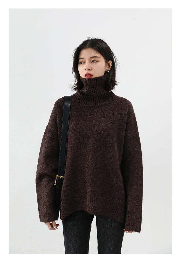 Sweater Knitwear Basic Female Tops Autumn Winter