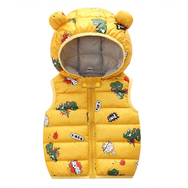 Autumn Children Warm Down Vest Baby