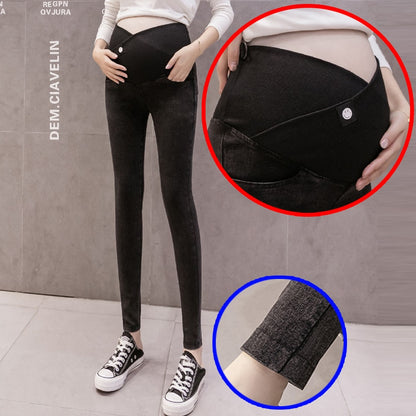 Denim Jeans Mutterschaft Hosen Für Schwangere Frauen Kleidung Pflege Schwangerschaft Leggings Hosen Gravidas Jeans Mutterschaft Kleidung