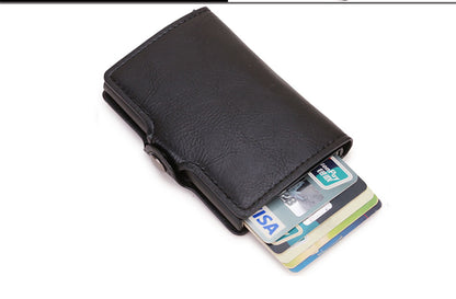 Carbon Faser Rfid Karte Halter Männer Brieftaschen Geld Tasche Zipper Geldbörse Kleine Leder Mini Schlanke Brieftaschen Vallet Carteira Masculina
